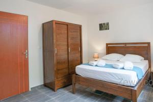 Postel nebo postele na pokoji v ubytování Villa Aquarium