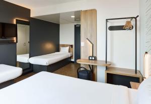 Postel nebo postele na pokoji v ubytování B&B HOTEL Paris Créteil