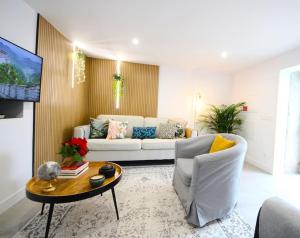 Χώρος καθιστικού στο B House