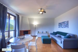 Χώρος καθιστικού στο Casa Lilla