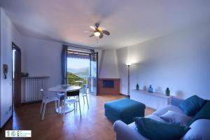 Χώρος καθιστικού στο Casa Lilla