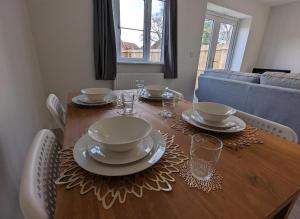 Χώρος καθιστικού στο Newly Built Thetford Retreat