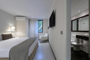 Postel nebo postele na pokoji v ubytování Catalonia Roma + 29 fotografií