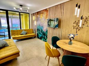 Posezení v ubytování Elegante Apartamento TRES COLORES