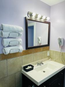 Ένα μπάνιο στο Niagara Holiday Apartment