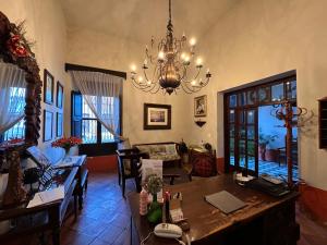 Posezení v ubytování Santa Elena Hotel Boutique