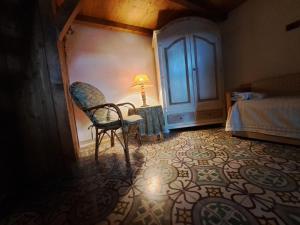 Postel nebo postele na pokoji v ubytování casa vacanze Filomena