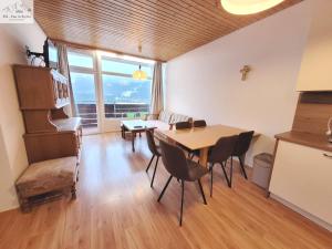 Kuchyň nebo kuchyňský kout v ubytování Apartment Grimmingsuite
