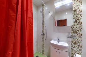 Koupelna v ubytování Daugava rrlux free parking