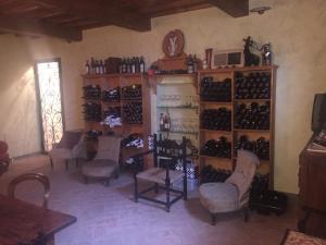 Posezení v ubytování B&B Pino del Capitano