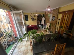 Posezení v ubytování Großes modernes Zimmer "Silber" für 2 Personen und Katzenliebhaber