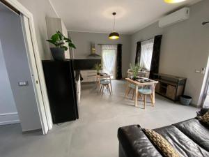 Posezení v ubytování La Casa di Cri