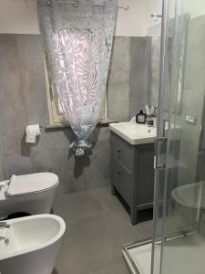 Koupelna v ubytování La Casa di Cri