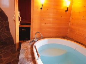 Koupelna v ubytování Chratidudel - Ski-in , Ski-out