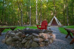Zahrada ubytování Lenape at Moon Valley Campground