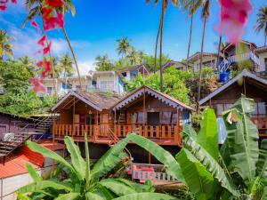 Zahrada ubytování Hilltop Seaview Palolem Goa