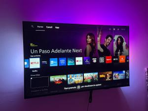 a tv screen with a pca adelaide next website at 15mt dal MARE Grazioso Bilocale sul Budello A-C in Alassio