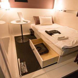 Postel nebo postele na pokoji v ubytování First Cabin Akasaka