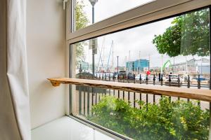 Balkón nebo terasa v ubytování Dockside Haven - Free Parking