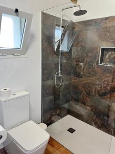 Koupelna v ubytování VISTAMALPEI