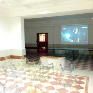 A television and/or entertainment centre at Villaggio Hotel Ripa