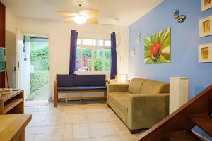Χώρος καθιστικού στο Flat Praiano | Juquehy | Piscina + Churrasqueira