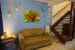 Χώρος καθιστικού στο Flat Praiano | Juquehy | Piscina + Churrasqueira