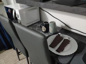 A kitchen or kitchenette at Mini Deluxe Room - Close to Metro C