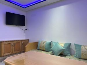 TV a/nebo společenská místnost v ubytování Apartment in Al Hoceima
