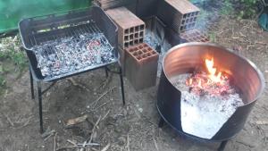 Grillfaciliteterne i lejligheden som gæsterne kan bruge