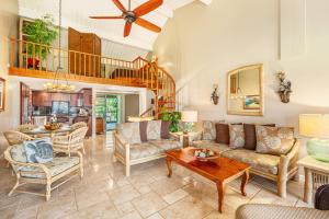 Posezení v ubytování (4323/24) 2 Br Hanalei Bay Resort with Amazing Ocean View