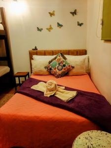 Un pat sau paturi într-o cameră la Hotel Boutique Stay La 10