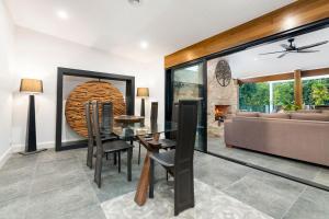 O zonă de relaxare la Ananda Cottage