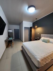 Postel nebo postele na pokoji v ubytování Estudio Premium en Comayagua