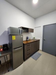 Kuchyň nebo kuchyňský kout v ubytování Estudio Premium en Comayagua