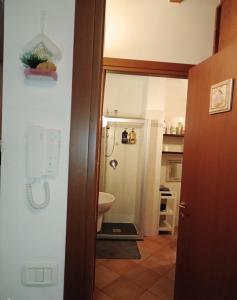 Koupelna v ubytování B&b del bosco e del lago Elimar
