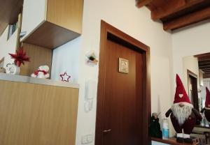 Kuchyň nebo kuchyňský kout v ubytování B&b del bosco e del lago Elimar