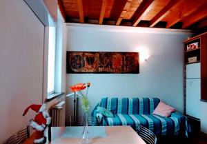 Posezení v ubytování B&b del bosco e del lago Elimar