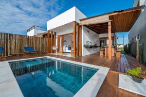 Bazén v ubytování Bahia Soul - Casa Makai - Barra Grande - Maraú nebo v jeho okolí