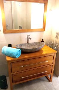 Koupelna v ubytování Magnifique appartement avec terrasse Coco Beach