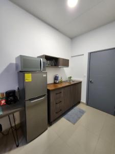 Kuchyň nebo kuchyňský kout v ubytování Estudio Premium en Comayagua