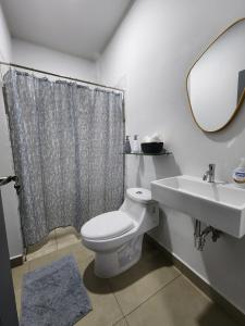 Koupelna v ubytování Estudio Premium en Comayagua