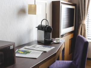 TV a/nebo společenská místnost v ubytování Hotel Gracery Tokyo Tamachi