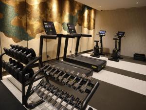 Fitness centrum a/nebo fitness zařízení v ubytování THE BLOSSOM KYOTO