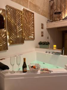Nápoje v ubytování B&B Casa Fiore