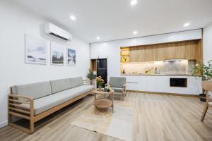 Kuchyň nebo kuchyňský kout v ubytování Label6 Coliving Rooftop Lakeview