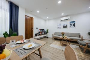 Posezení v ubytování Label6 Coliving Rooftop Lakeview