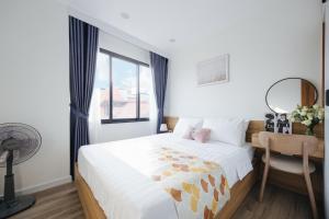 Postel nebo postele na pokoji v ubytování Label6 Coliving Rooftop Lakeview