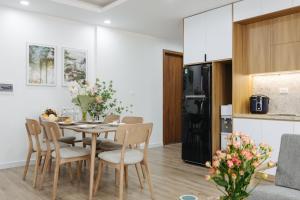 Kuchyň nebo kuchyňský kout v ubytování Label6 Coliving Rooftop Lakeview
