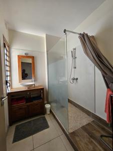 Koupelna v ubytování Appartement bon standing vue mer